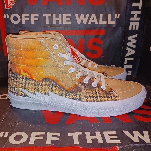 VANS Men's 11 SK8-HI Bolt Big Reveal Taus (Taupe) VN0A5JIVAZP - Picture 3 of 12
